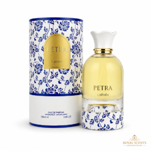 Lattafa Petra EDP 100ml tuberose coconut bottle